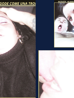 NICOLETA - MILANO - PORCELLA ESIBIZIONISTA