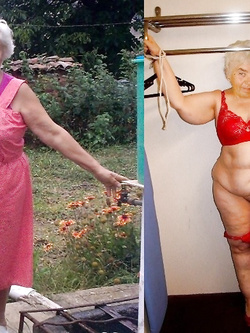 mia moglie con sua madre