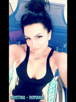 CRISTINA - ROMANIA - BOLOGNA - STUPENDA ESIBIZIONISTA