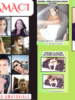 CRISTINA - ROMANIA - BOLOGNA - STUPENDA ESIBIZIONISTA