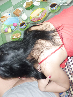 Festeggiando la Pasqua con Francesca