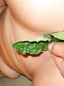 april and her flower