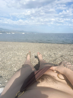 Prova costume al mare