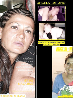 ANGELA VACCONA  RUMENA DI MILANO
