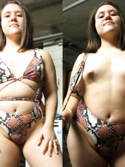 Culo e Tettine esibite