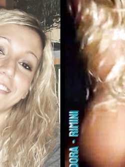 FEDORA BIONDA SEXY DI RIMINI