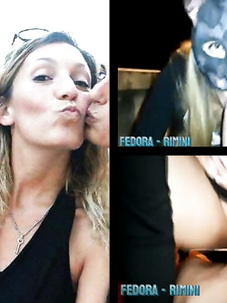 FEDORA BIONDA SEXY DI RIMINI