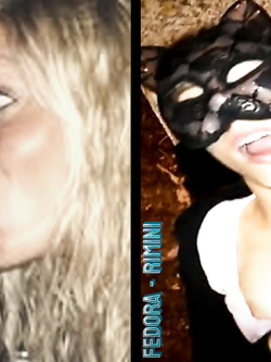 FEDORA BIONDA SEXY DI RIMINI