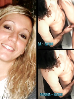 FEDORA BIONDA SEXY DI RIMINI