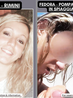 FEDORA BIONDA SEXY DI RIMINI