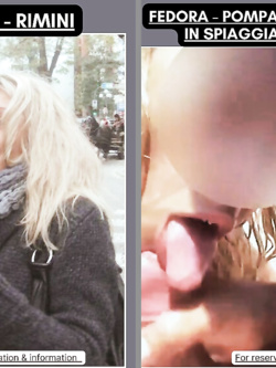 FEDORA BIONDA SEXY DI RIMINI