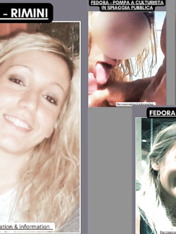 FEDORA BIONDA SEXY DI RIMINI