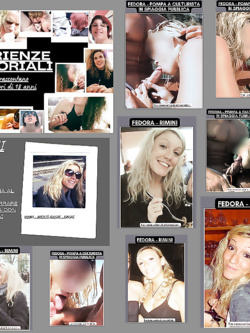 FEDORA BIONDA SEXY DI RIMINI