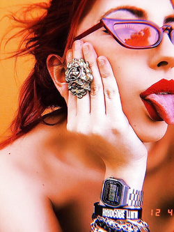 Pompinara con gli occhiali!