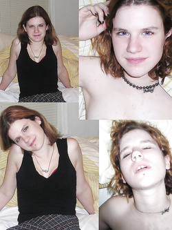 prima e dopo la sborrata