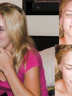 prima e dopo la sborrata