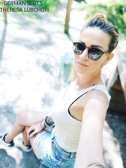 German slut Theresa Lübchow is ready for tributes