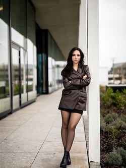 German pantyhose slut Kristina Evelyna Parte 2