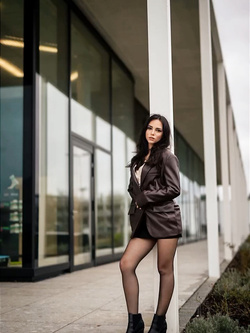 Horny pantyhose slut Kristina Evelyna Parte 2