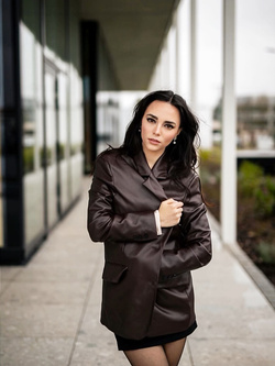 Horny pantyhose slut Kristina Evelyna Parte 2