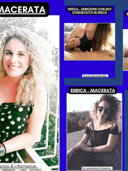 ENRICA SUPER ESIBIZIONISTA