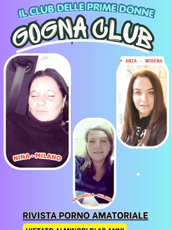 GOGNA CLUB - LE PRIME DONNE