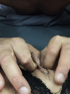 Figa aperta piercing