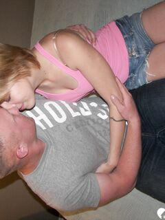 Friend's daughter tries out an experienced cock